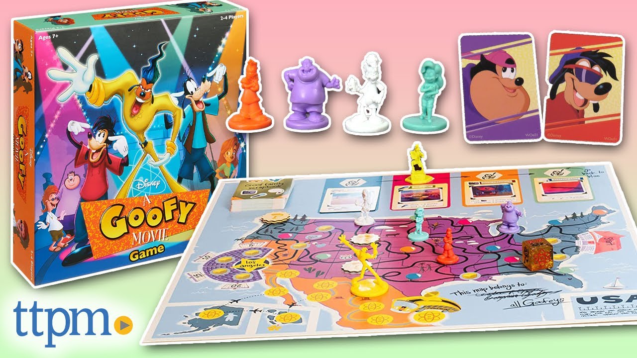 Disney A Goofy Movie Game from Funko Instructions + Review!