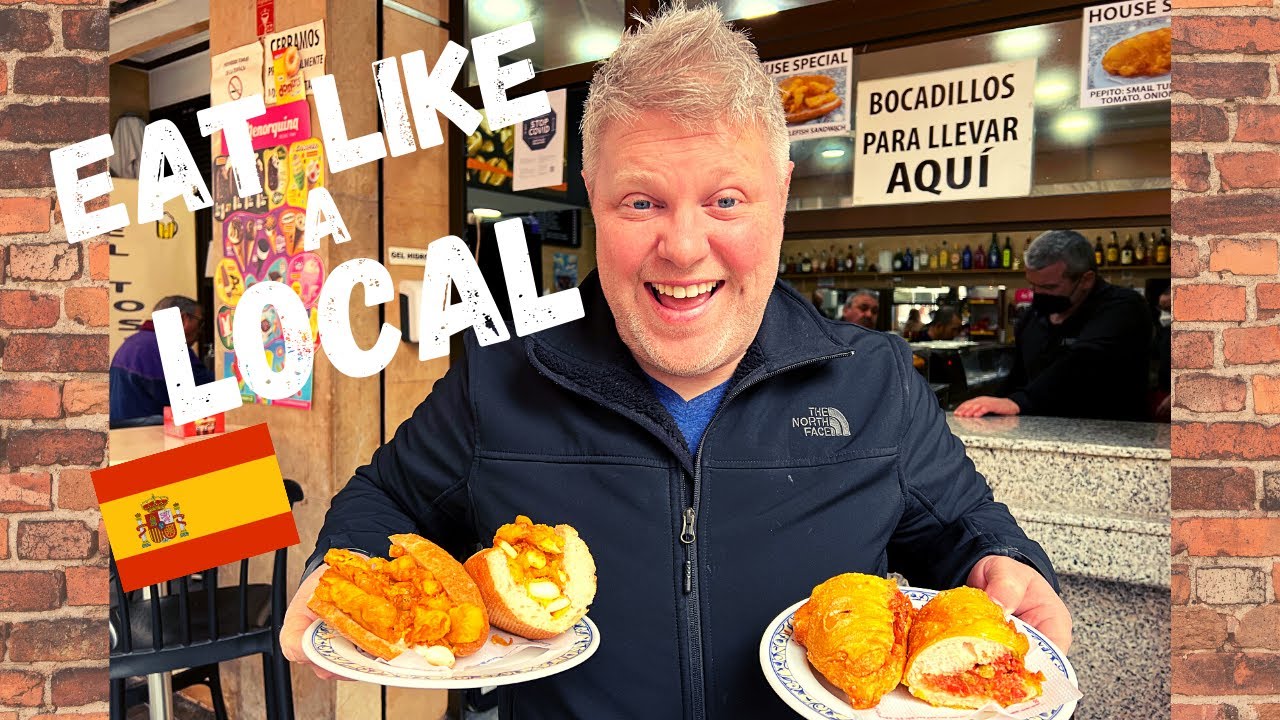 EPIC All Day Spanish Eating Schedule Challenge - 5 Meals!