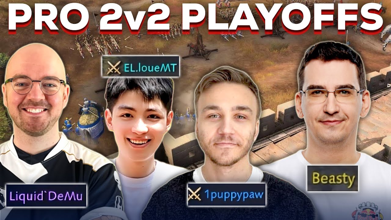 2v2 Top Team Gamer AOE4 Tournament  PLAYOFFS...