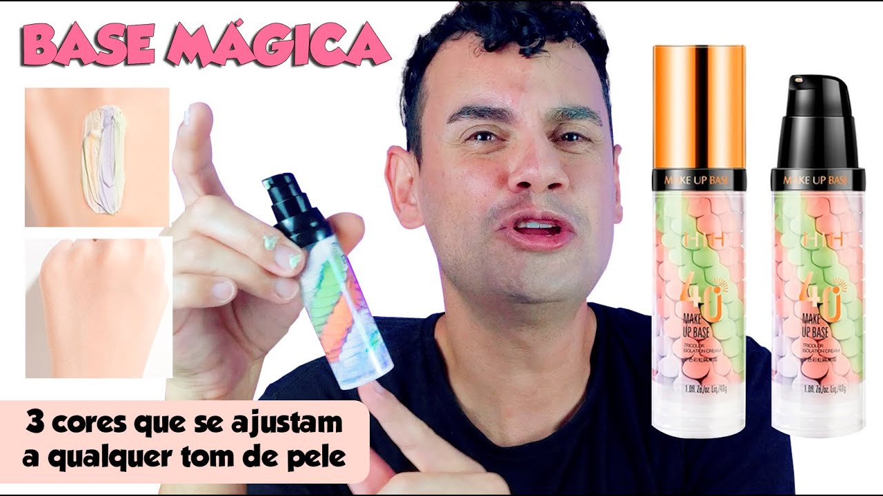 TESTANDO A BASE MÁGICA QUE SE AJUSTA A QUALQUER PELE - Fubá online