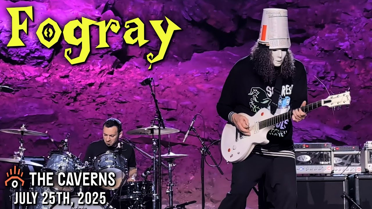Fogray | Buckethead 4K (LIVE) at The Caverns - Night 1 (2025)