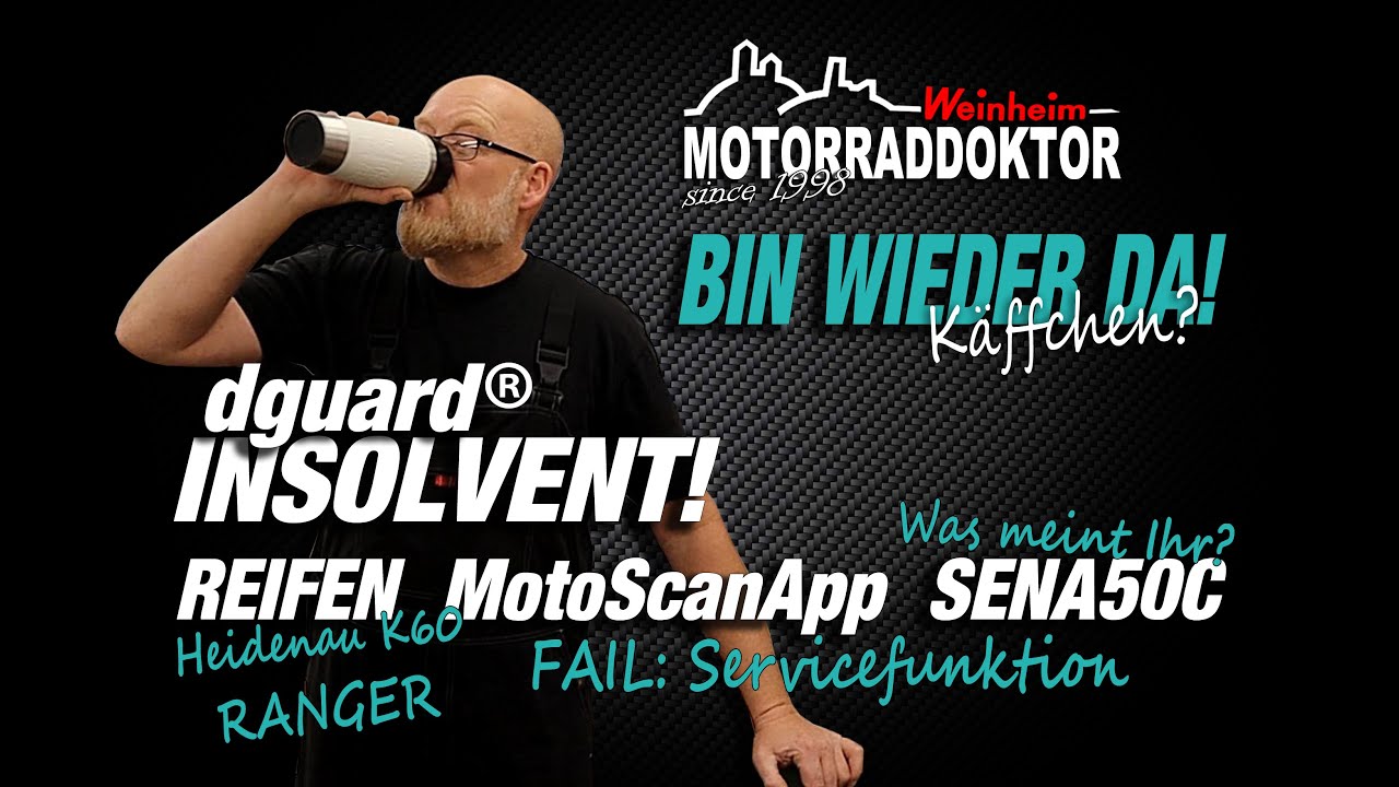 Warum ich so lange weg war? | Neue Reifen Heidenau K60 | MotoScanApp FAIL | 