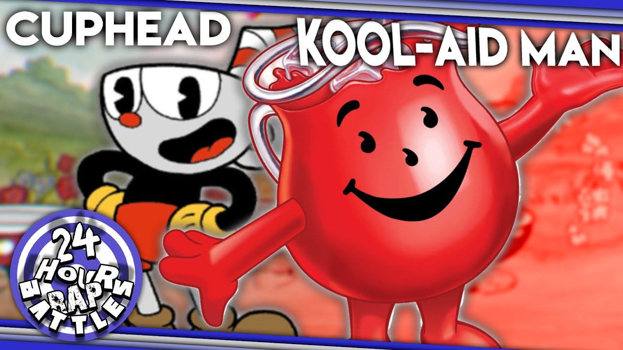Cuphead vs Kool-Aid Man. 24 Hour Rap Battle