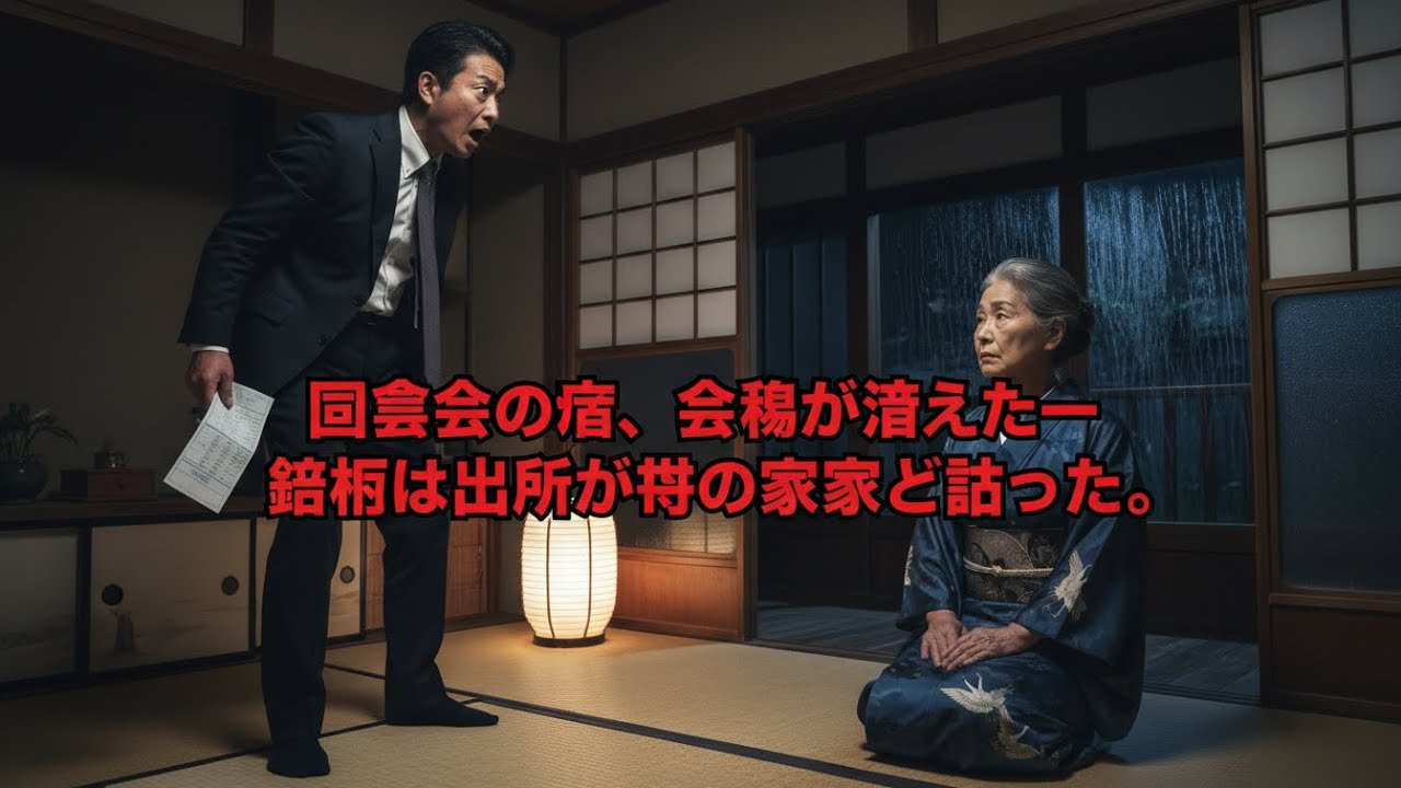 同窓会の後、消えた現金――銀行が示した送金元は、母の家だった