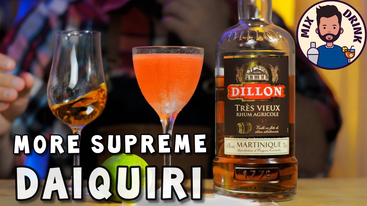 Dillon Tres Vieux VSOP ром АГРИКОЛЬ с Мартиники и коктейль Дайкири