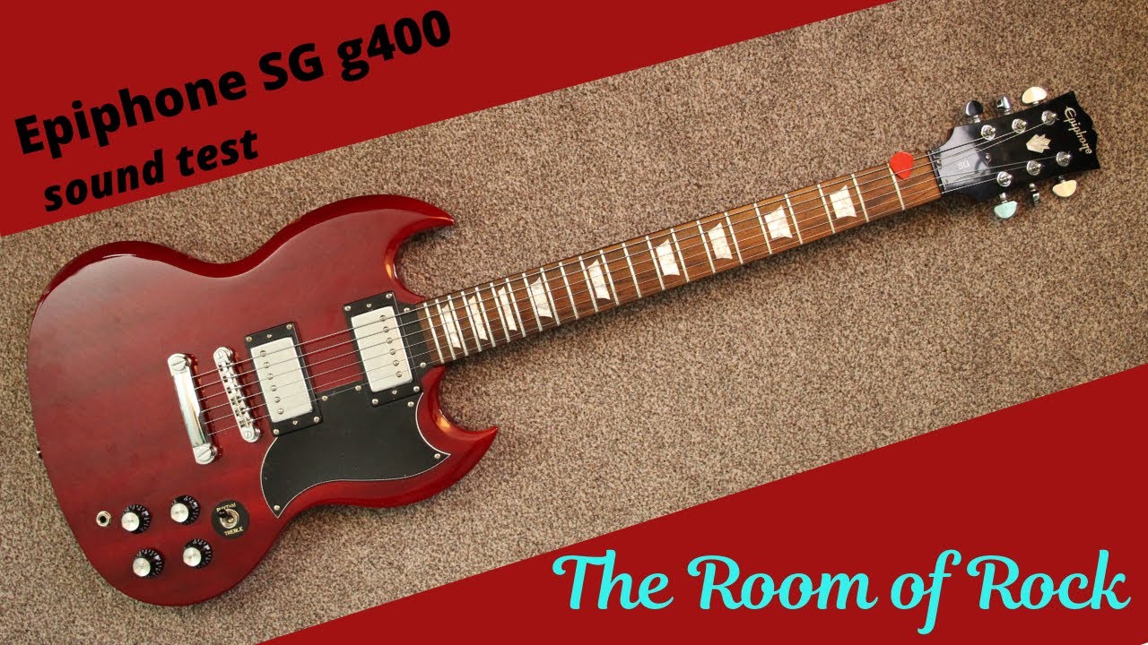 Epiphone SG400 review and sound test