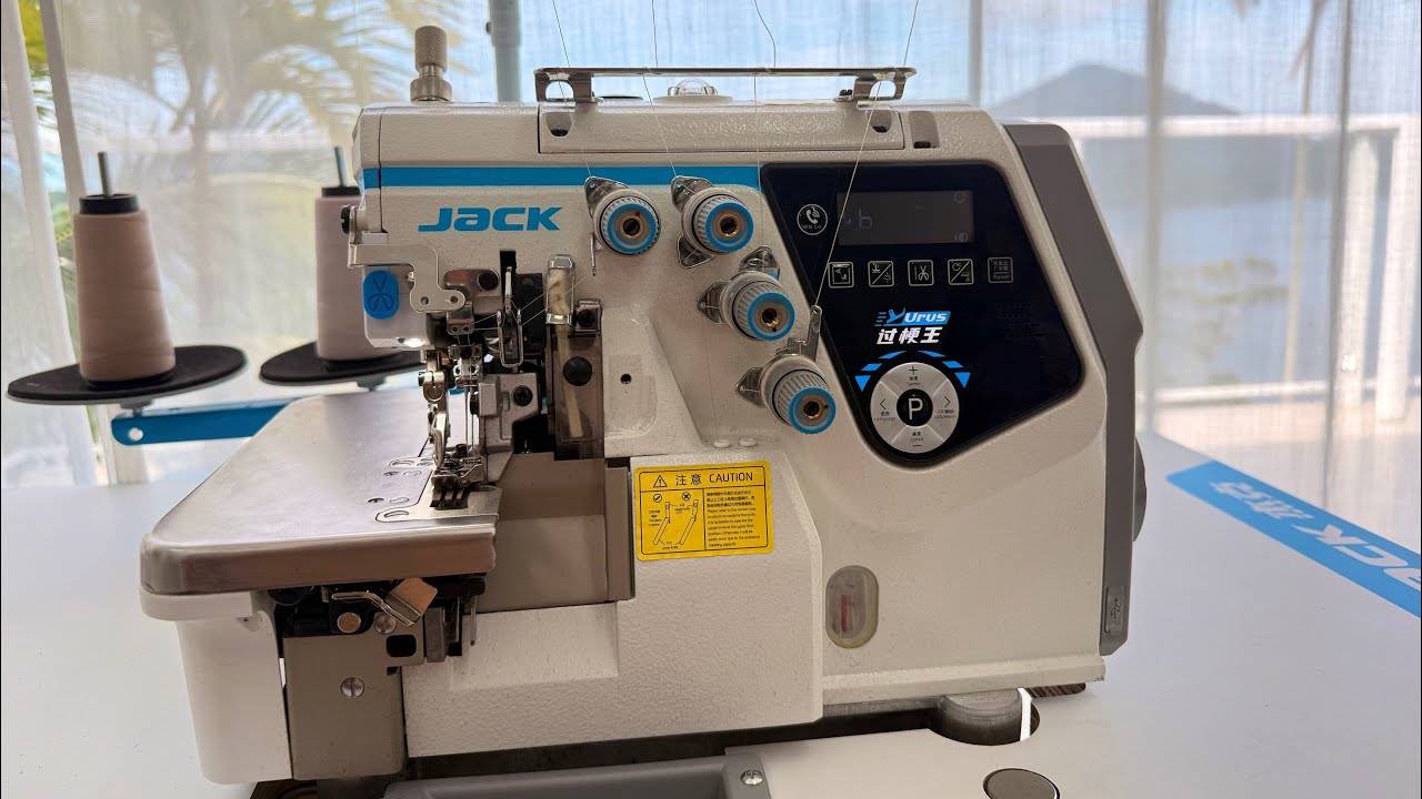 Máquina de Costura Jack Overlok Urus Over C7, com INTELIGÊNCIA ARTIFICIAL! Vale a pena comprar? 🤔
