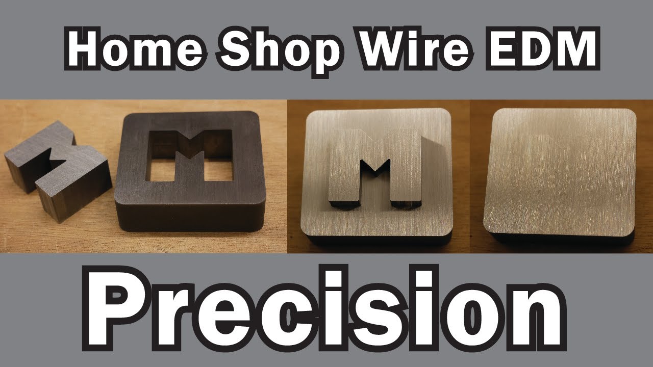 Amazing precision of a DIY Wire EDM machine