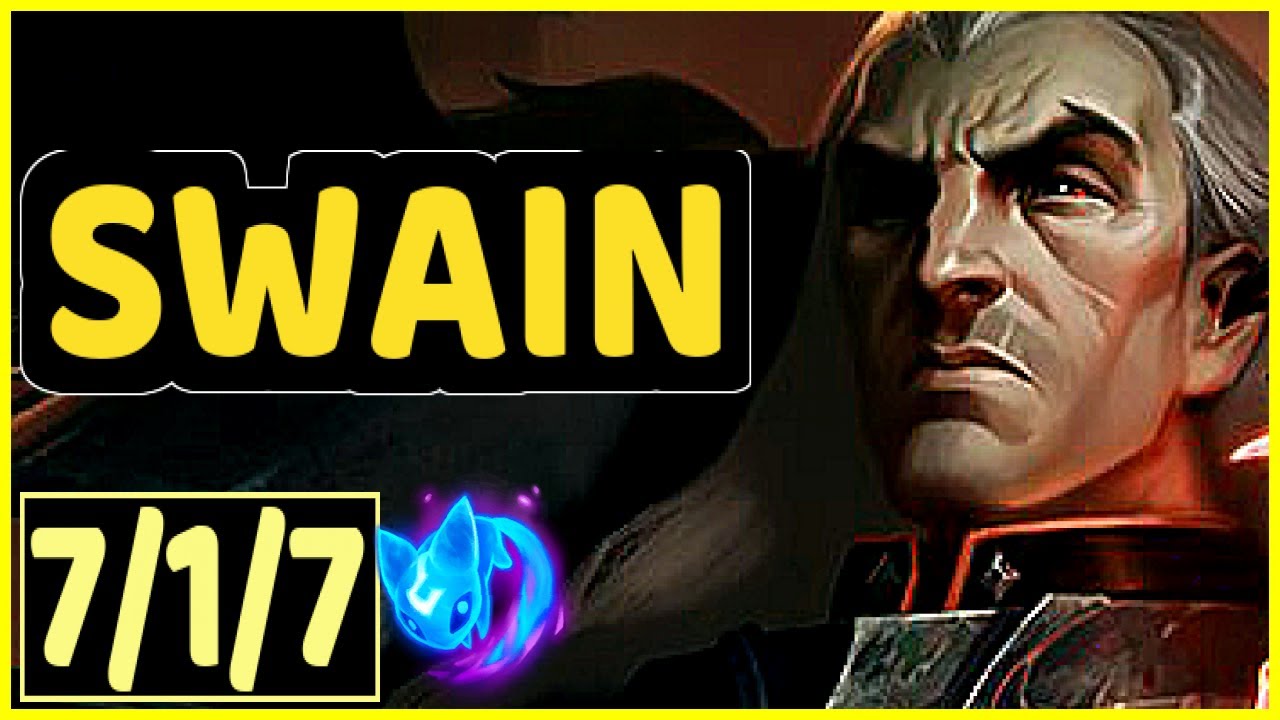 SWAIN VS AURELION SOL - 7/1/7 KDA MID GAMEPLAY EMERALD II