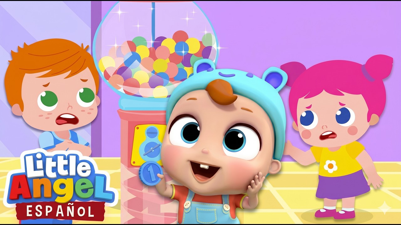 La Máquina Expendedora 🍬🍭  | Canciones Infantiles De Bebé Juan | Little Angel Español