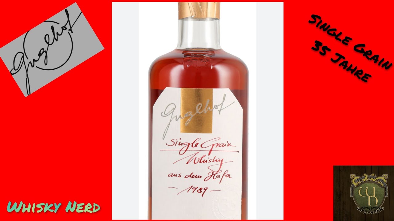 Guglhof Single Grain Whisky 1989  - 35 Jahre 42%vol.
