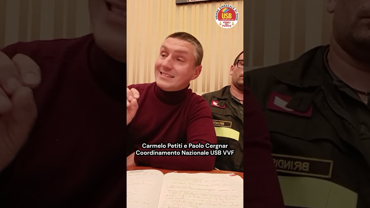 INTERVENTO SUL RIORDINO DEL CNVVF
