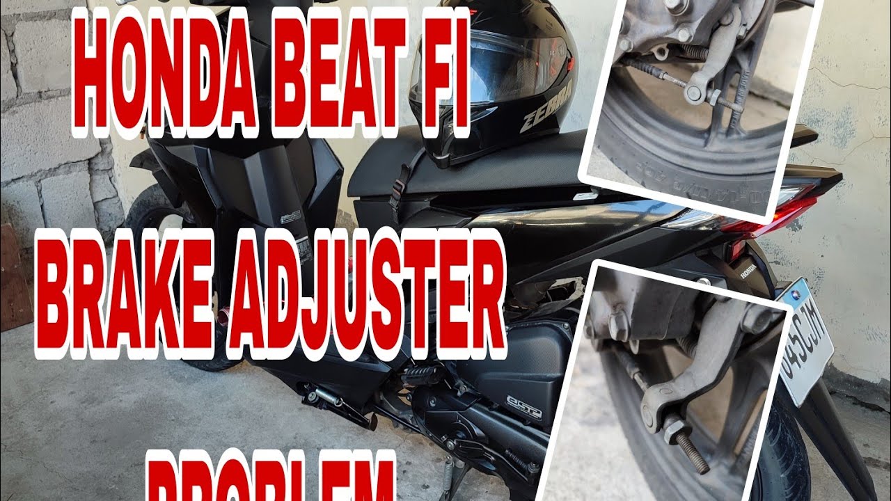 tumigas ang brake sa likod ito gawin mu | honda beat fi v2 #acvlogs #hondabeatfi