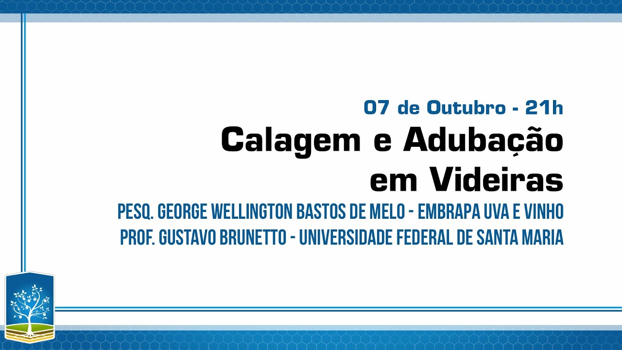 Calagem e adubação em videiras