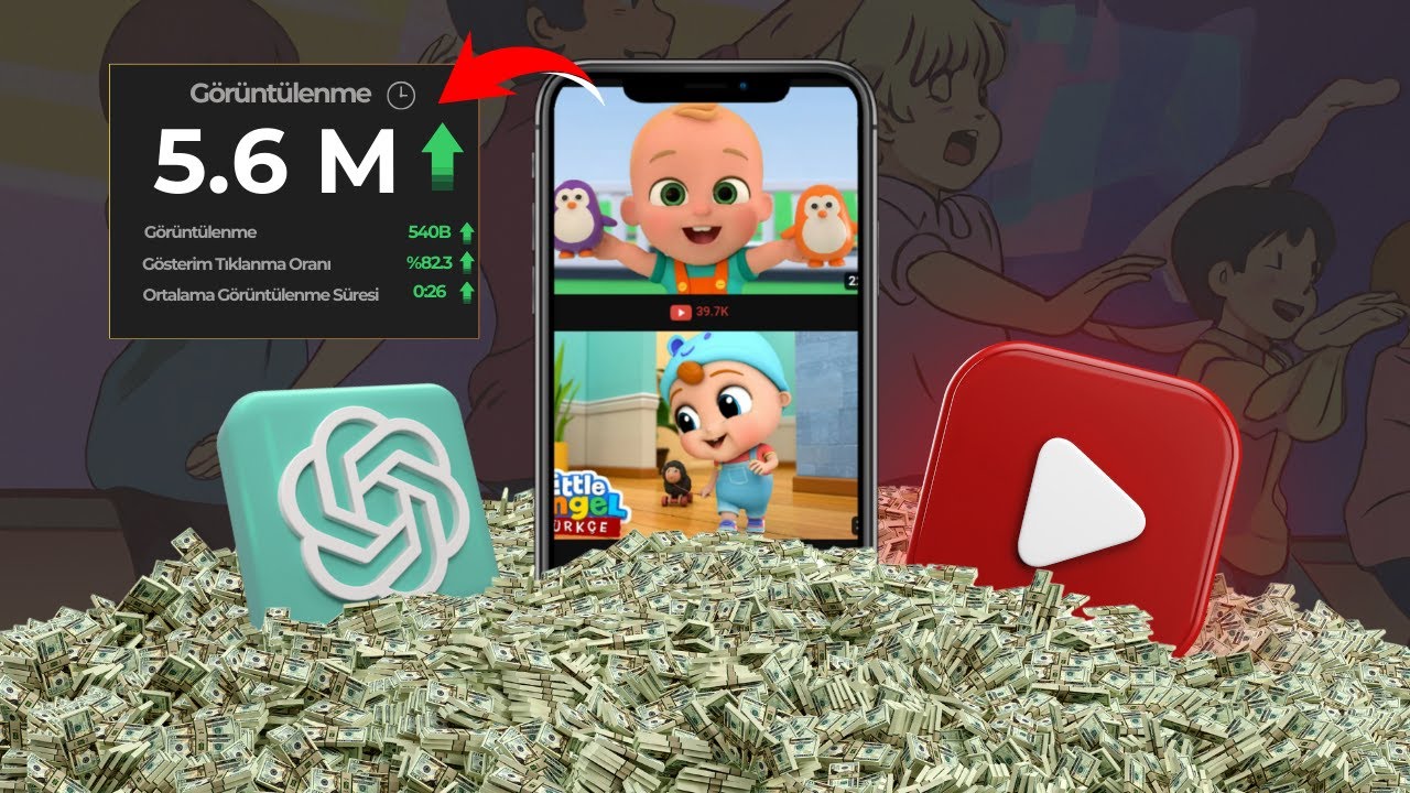 Çocuk Videoları Nasıl Oluşturulur? - Yapay Zeka ile Youtube Videosu Oluşturma