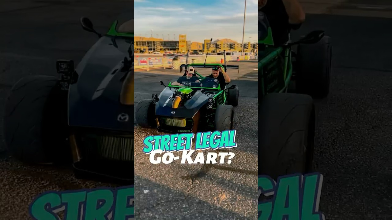 LS powered Exomotive Exocet &ldquo;Go-Kart&rdquo; at Holley LS Fest West 2025 ❌ PURPOSE BUILT