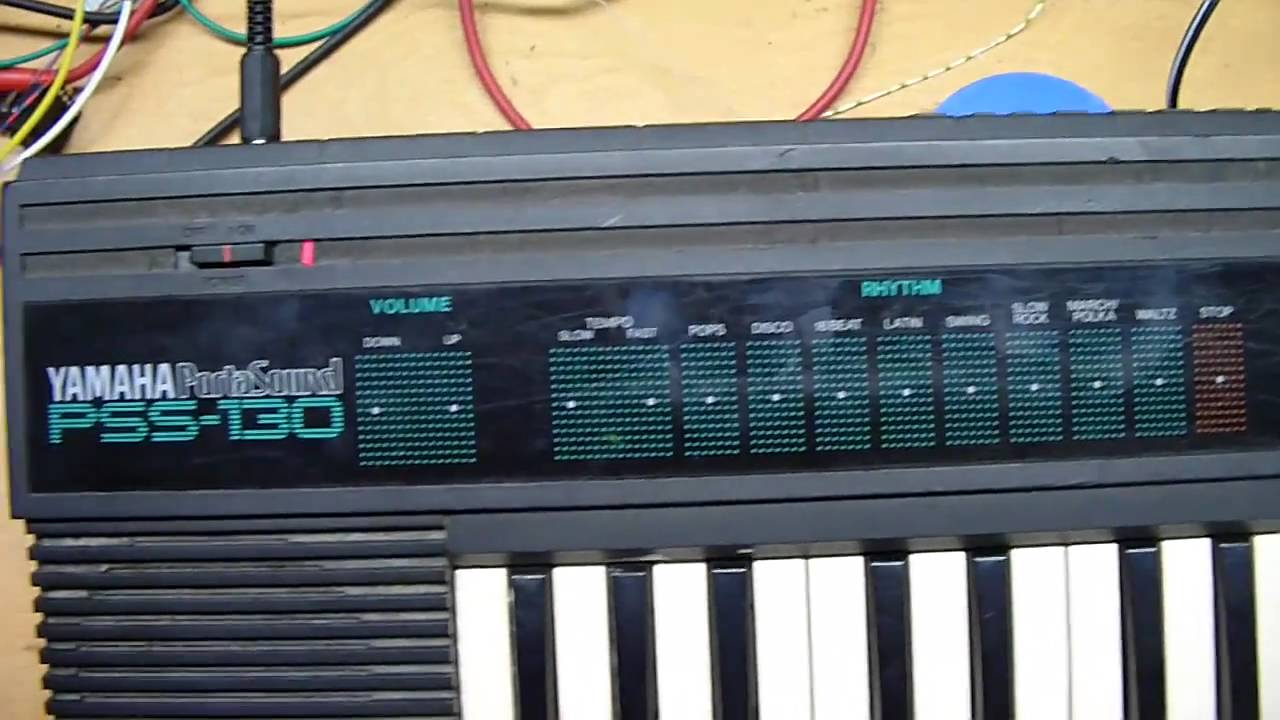 Yamaha Portasound PSS 130 Demonstartion