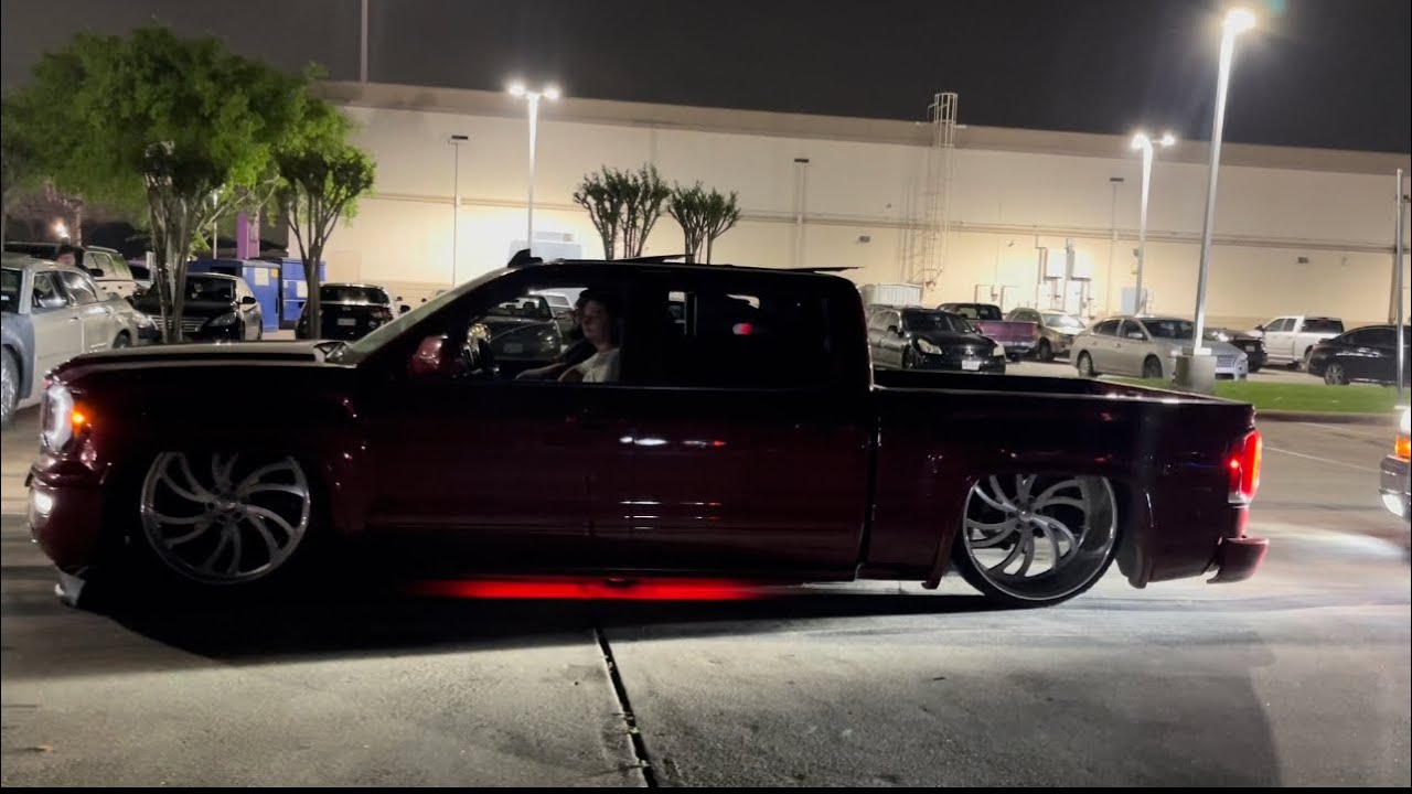 Houston truck meet gets wild!