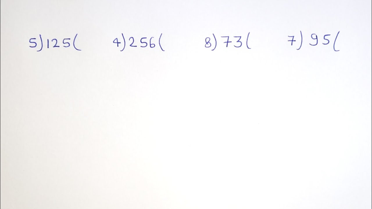 भाग करने की विधि | Long Division Method Hindi | भाग के सवाल हल करें