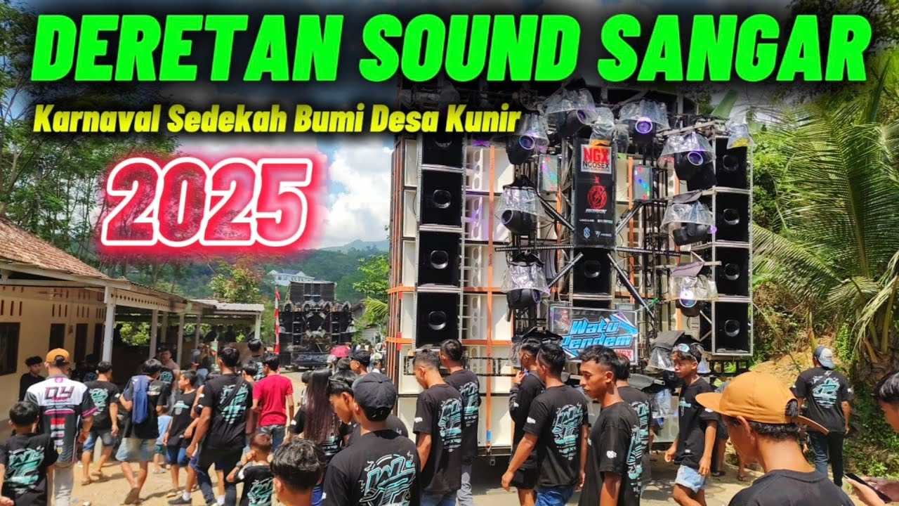 KARNAVAL SEDEKAH BUMI PALING SANGAR DI DESA KUNIR KELING JEPARA 2025