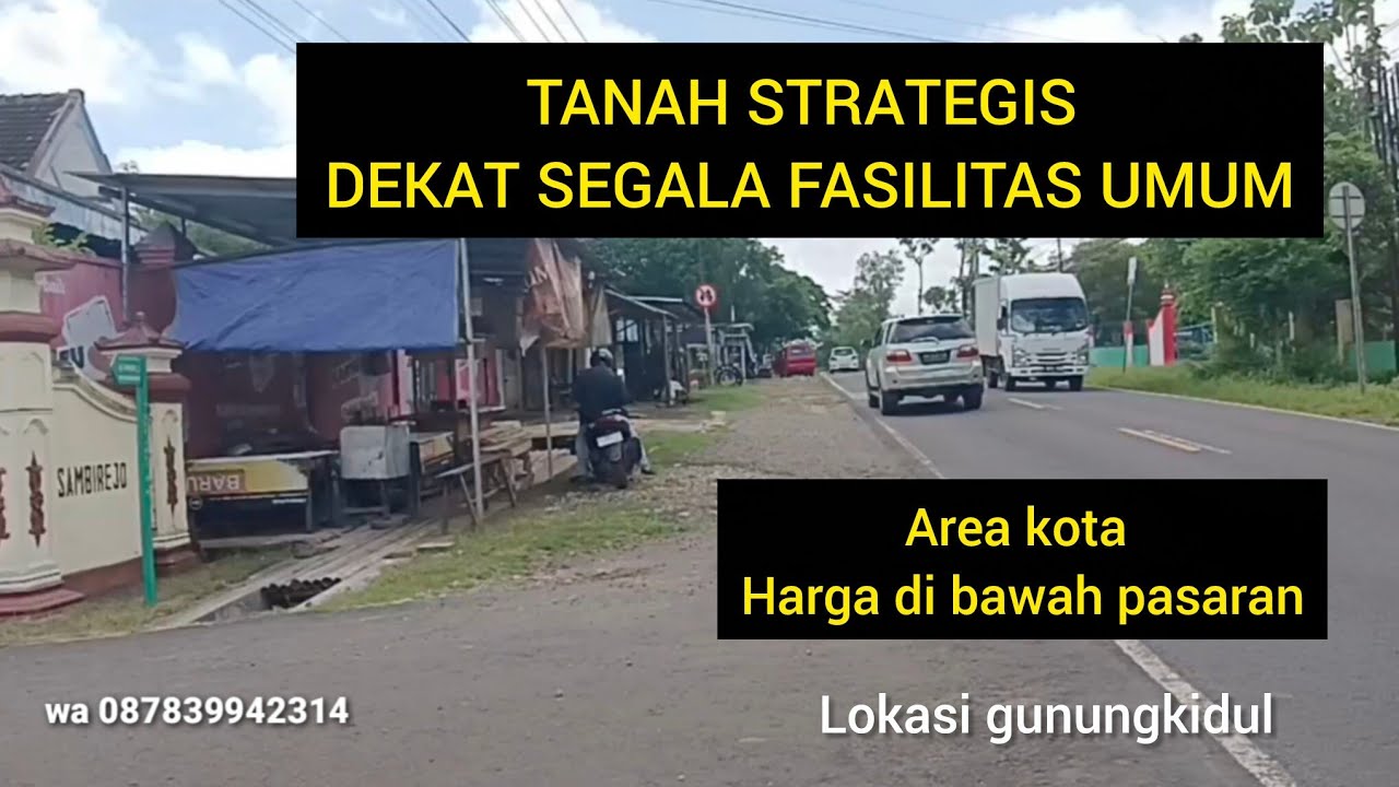 TANAH STRATEGIS  AREA FASILITAS UMUM DAN KOTA