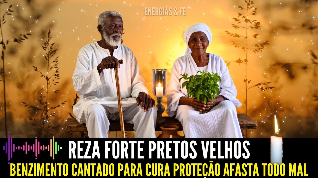 BENZIMENTO PRETOS VELHOS PONTOS CANTADOS PROTEÇÃO CURA ORAÇÃO LIMPAR ENERGIAS NEGATIVAS PROSPERIDADE