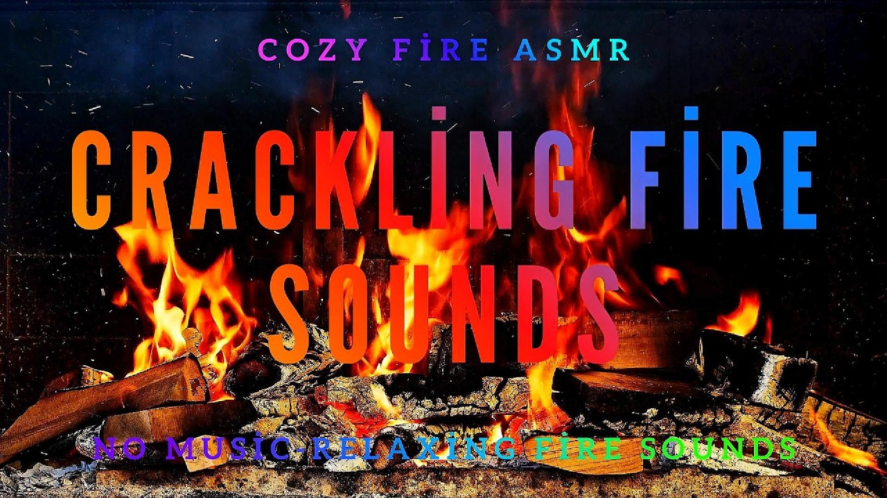 Fireplace ASMR – Crackling Fire Sounds | No Music | 8 Hours
