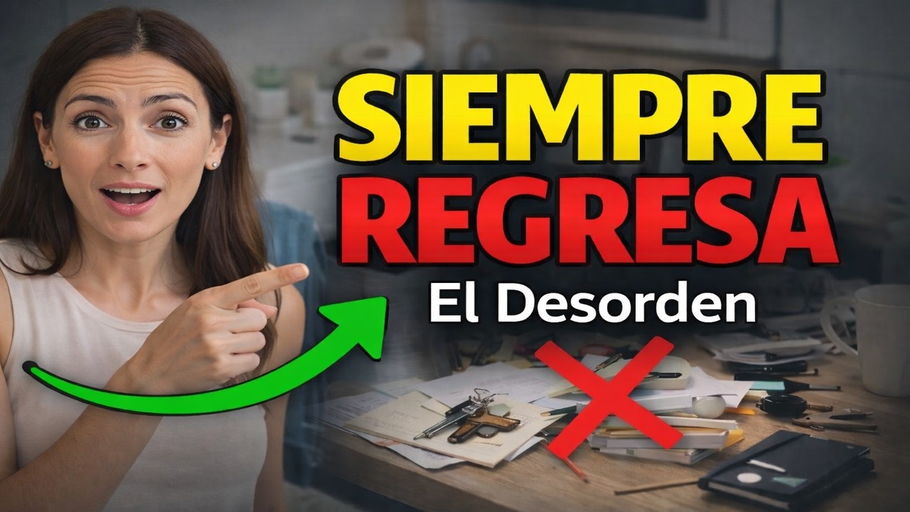 POR QUÉ el Desorden SIEMPRE Regresa (y las 10 Reglas para Mantener el ORDEN en Casa Sin Esfuerzo)