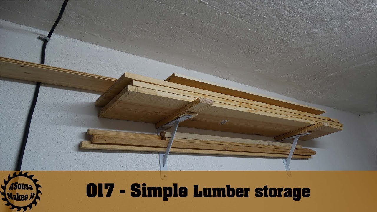 Simple Lumber Storage