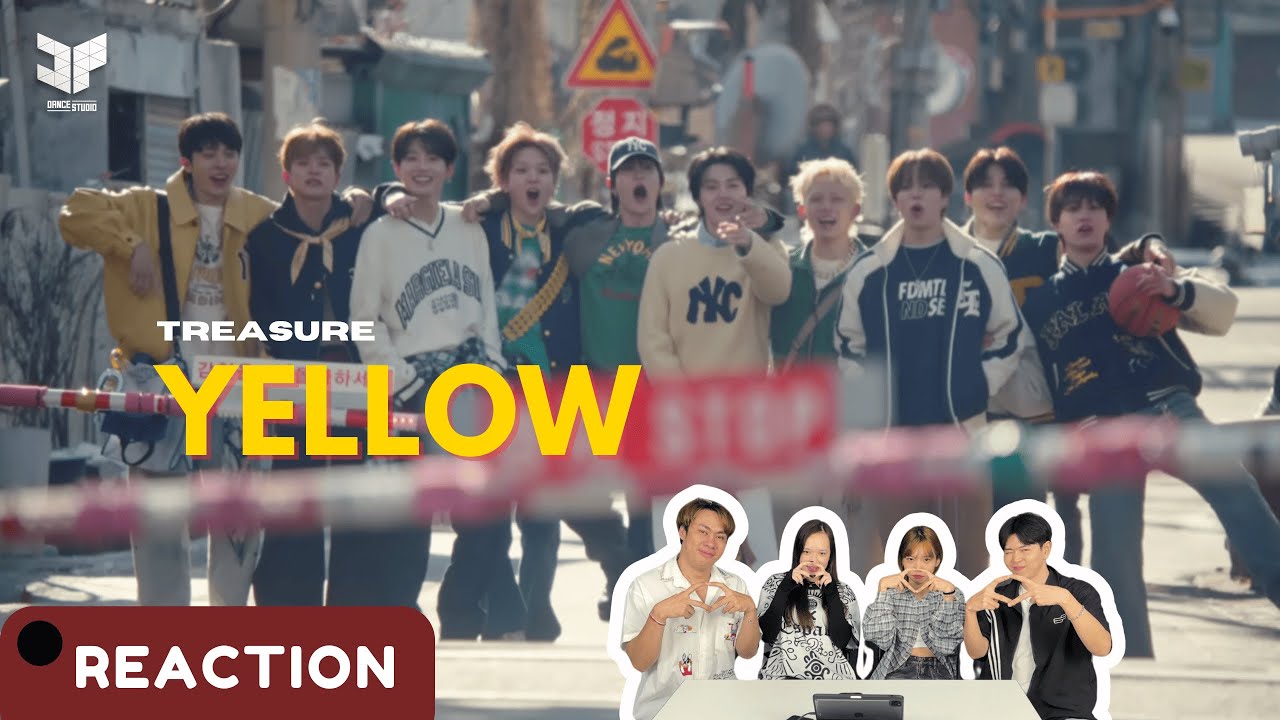 TREASURE - ‘YELLOW’ // Reaction & Recap By DP Dance Studio From Thailand