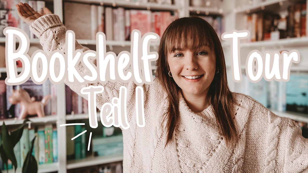 Bookshelf Tour 2021 🌈 | Meine Regenbogen Bücherregal Tour Teil 1 | thebookelle