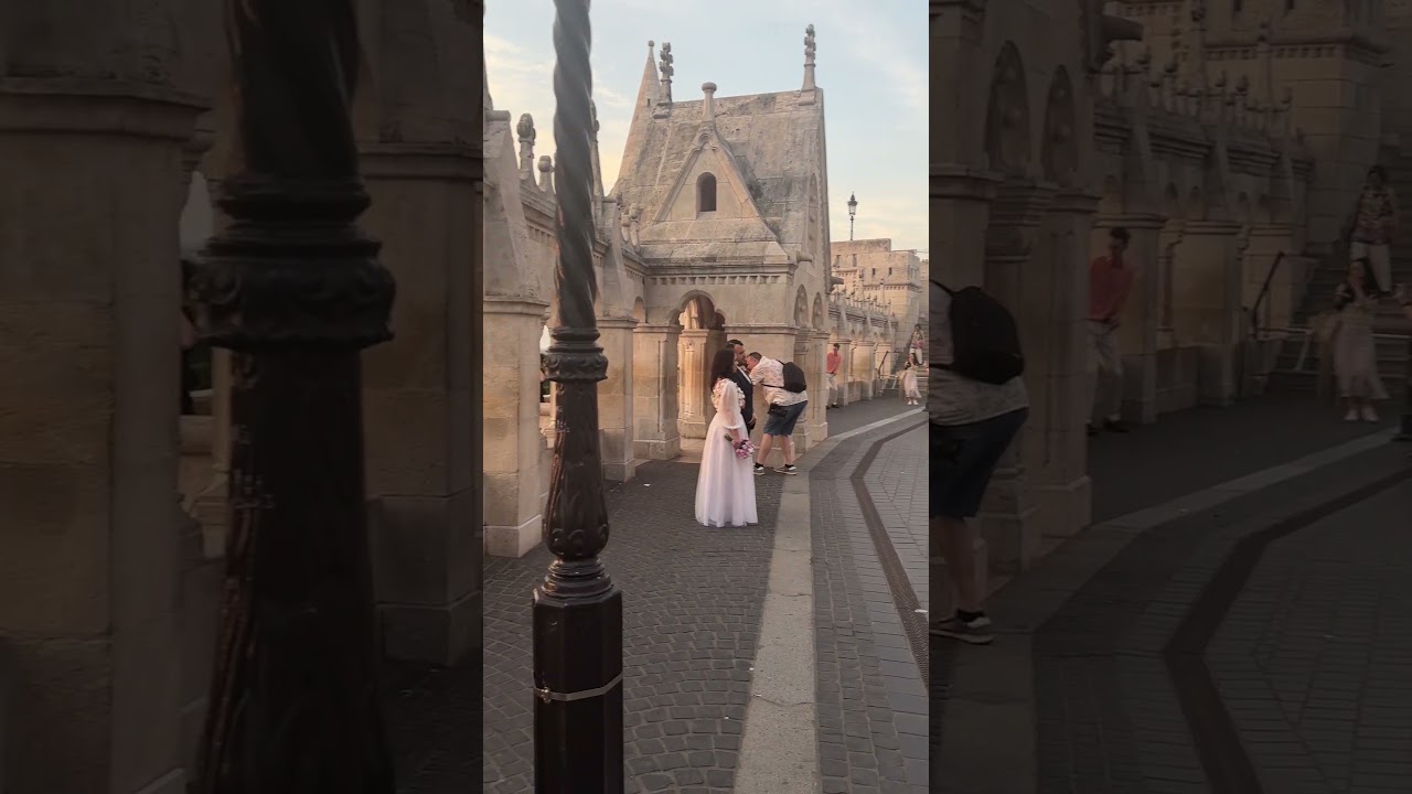 How crowded Fisherman&rsquo;s Bastion is at 5:20 AM, Budapest must see spot for sunrise #travel