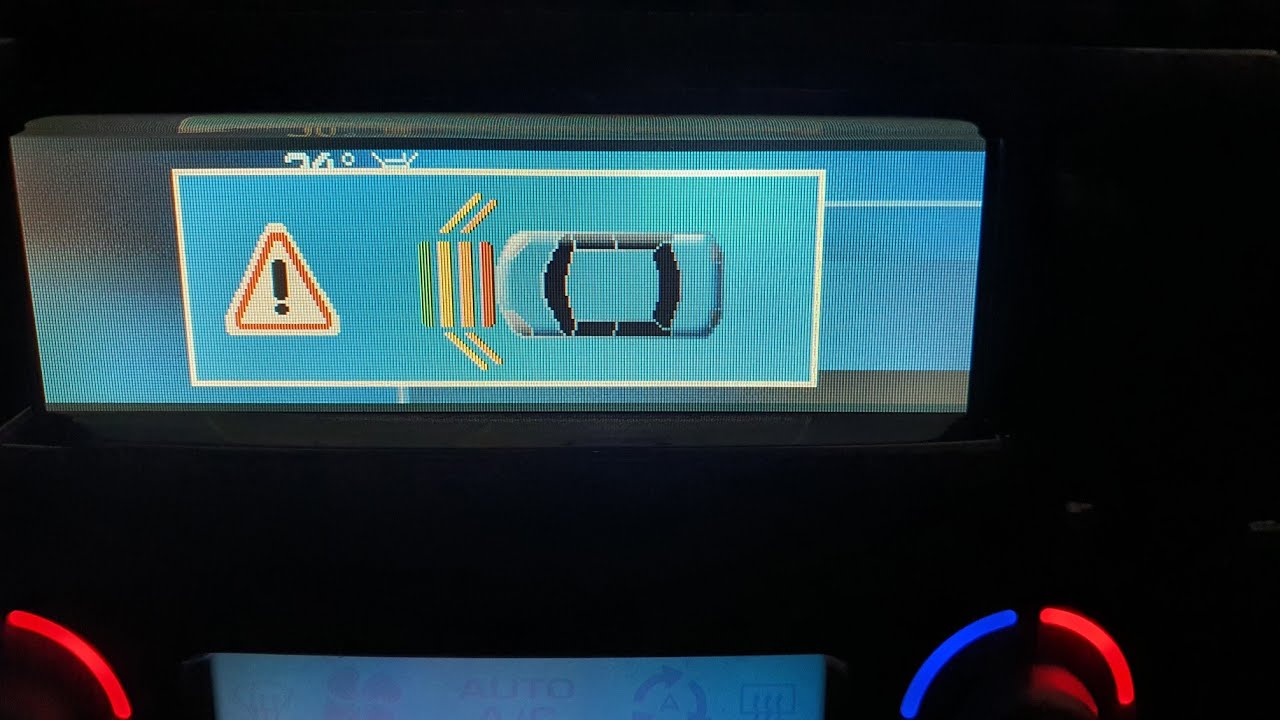 Instalei sensor de estacionamento dianteiro no C4 GLX