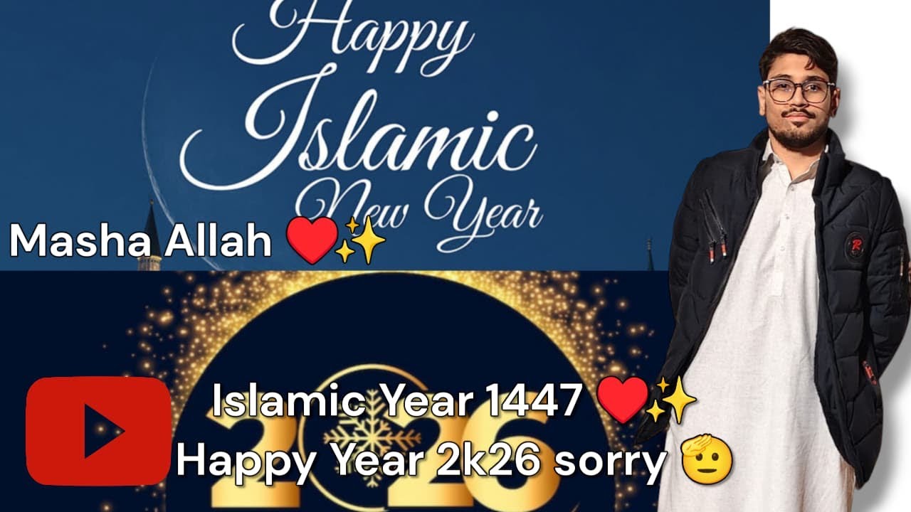 Islamic Year 1447 MashaAllah ❤️✨ Happy new year Sorry Know u 🫡🥴