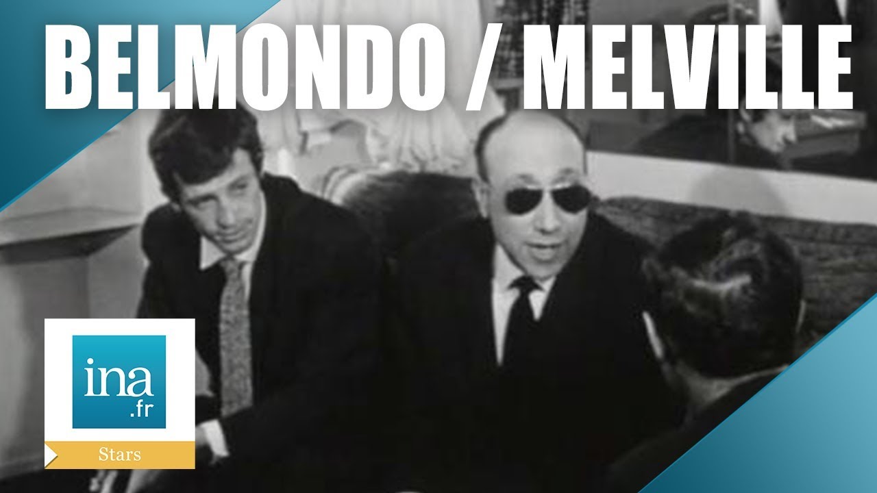 Jean-Paul Belmondo et Jean-Pierre Melville 
