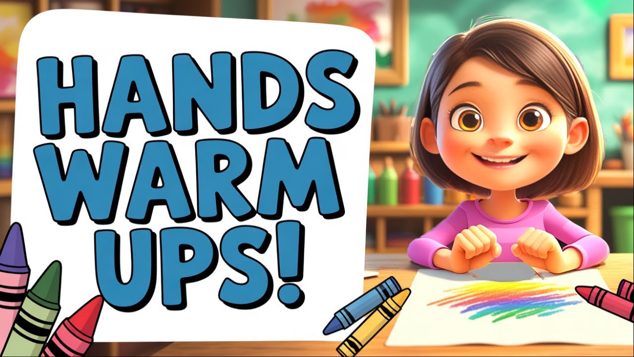 Fun Hand Warm-Up Exercises for Kids | Fine Motor Skills & Handwriting Prep