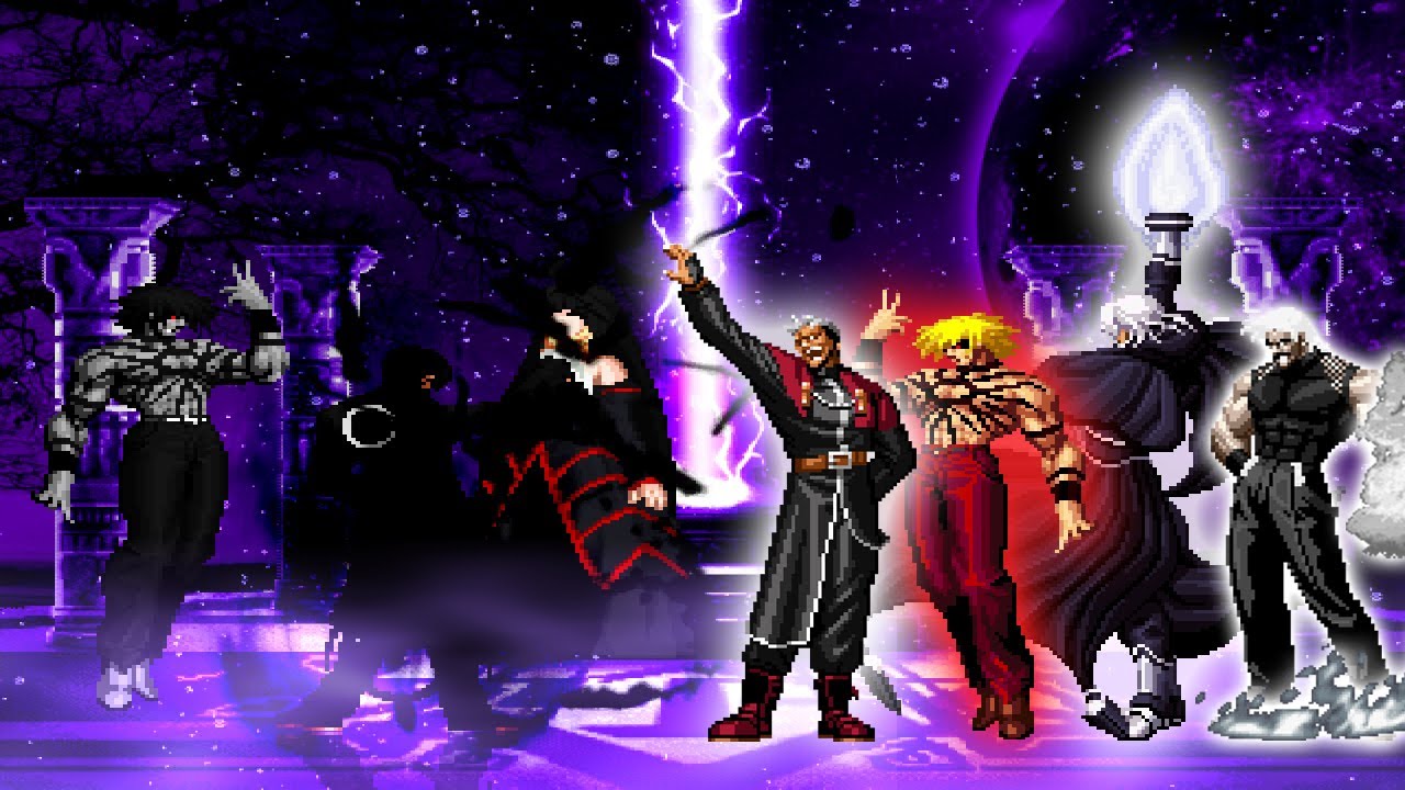 BF.Yagami.Remake Vs Super KOF Bosses Team (Suggested Battle) | .M.U.G.E.N.