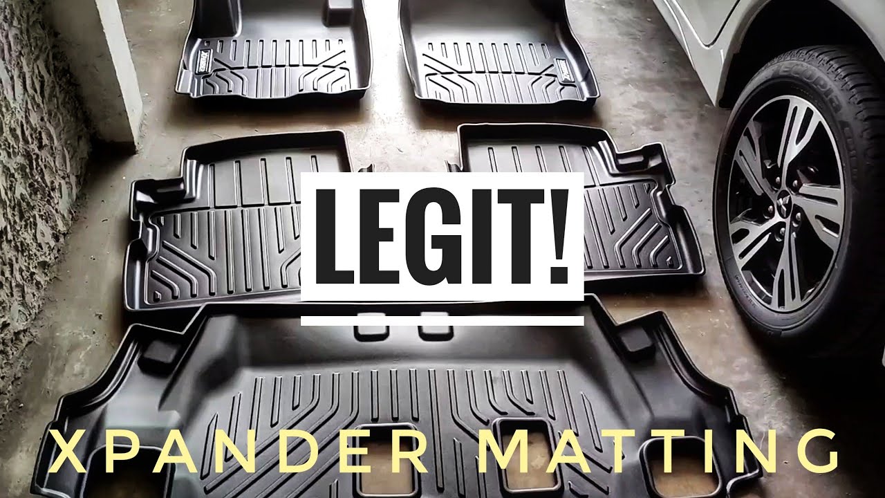 DEEP DISH MATTING for MITSUBISHI XPANDER - the only matting you need para sa oto mo!