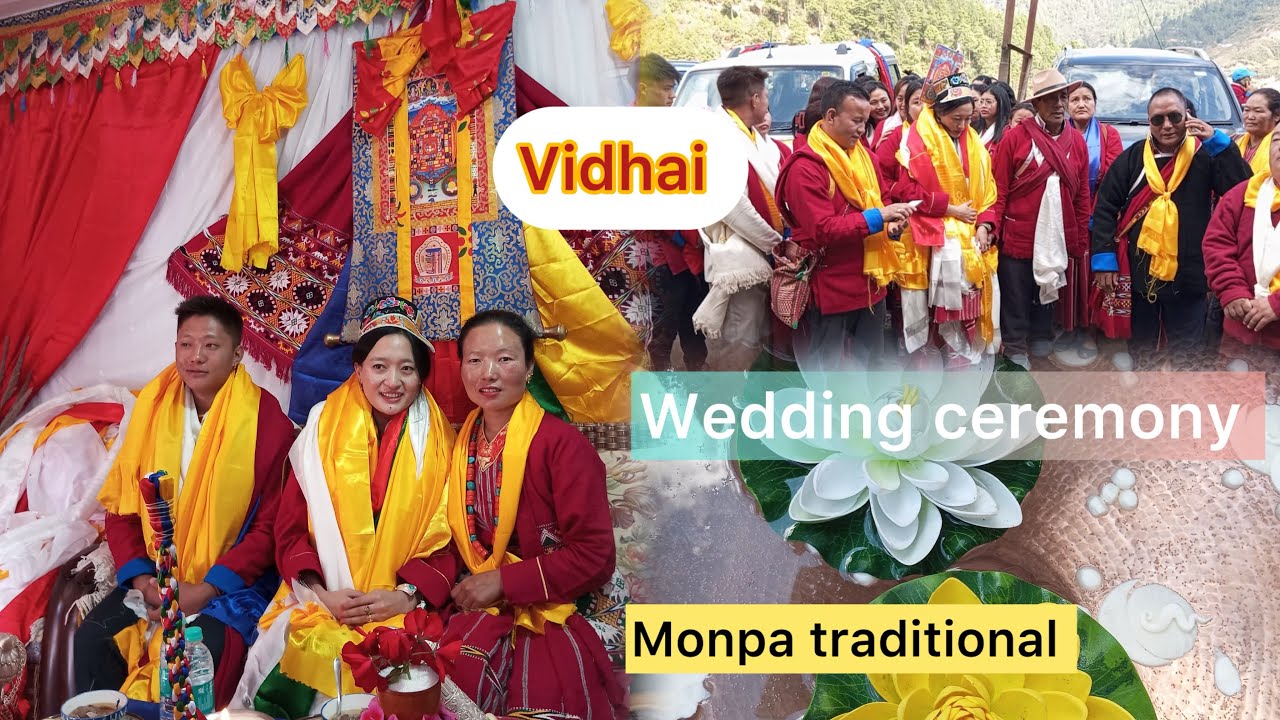 (PART-2)||“VIDHAII”ceremony in our monpa tradition #wedding#vidhai #marrigefunction#corememories🎉🎁❤️