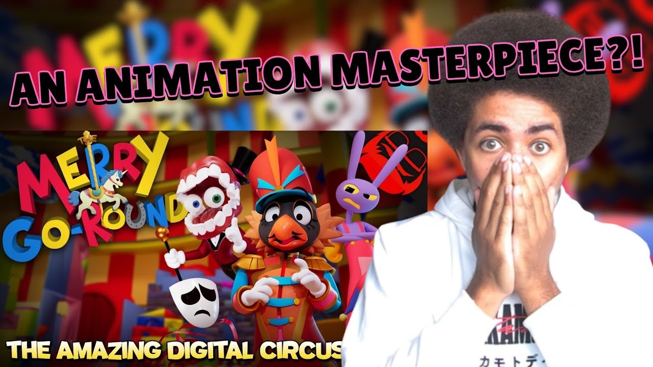 RAPPER REACTS TO THE MERRY-GO-ROUND | The Amazing Digital Circus Song! ENDING A
