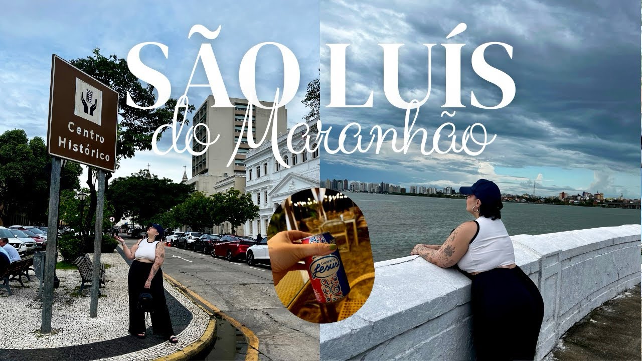 CONHEÇA SÃO LUÍS DO MARANHÃO | centro histórico, aluguel de carro, airbnb, picanha na praia | vlog 1