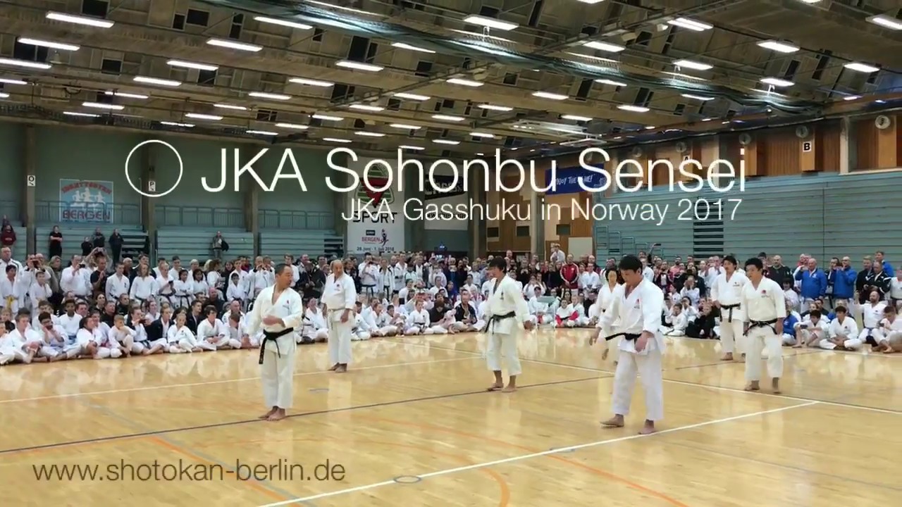 JKA Headquarter Instructors, JKA Gasshuku in Norway 2017, Video Shotokan Kyokai Berlin
