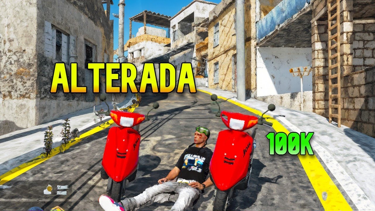 PASOLA CON MAQUINA DE AVION EN GTA V