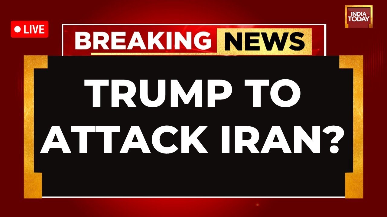 Iran News LIVE: US To Strike Iran? President Trump's Big Statement | Trump News LIVE | US News LIVE