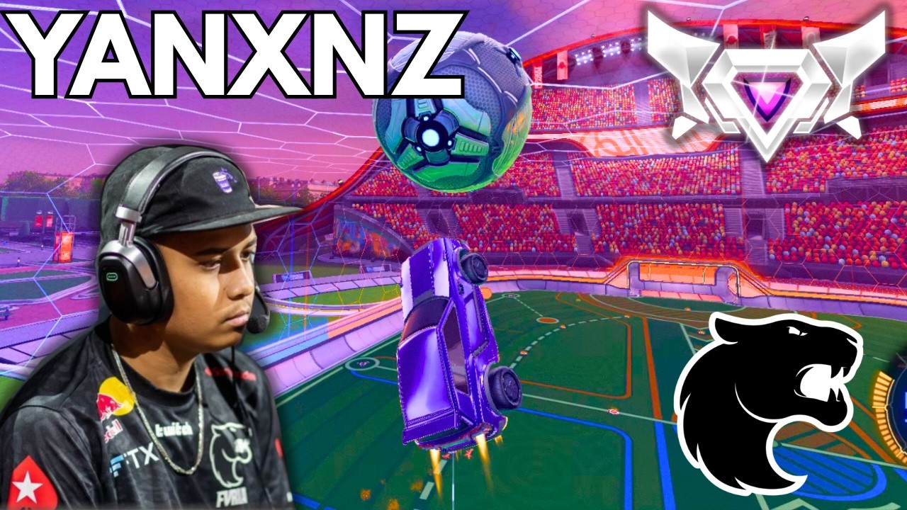 YANXNZ is MECHANICALLY OVERPOWERED in Rocket League! (SSL 2v2) 🏆