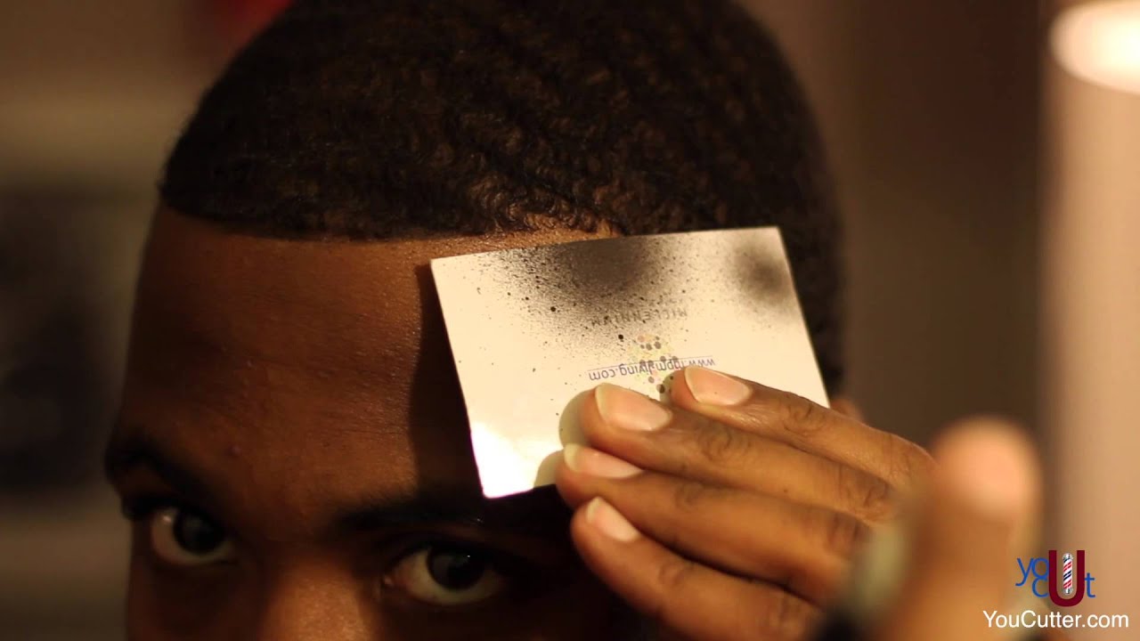 How to fill in your own hairline: High Beams spray tutorial YouCut