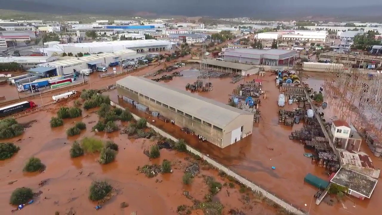 Mandra 2017-11-15 flood #πλημμύρα #Μάνδρα