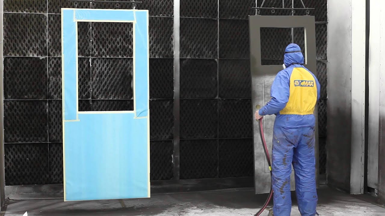 Overhead Conveyor for Painting Doors
