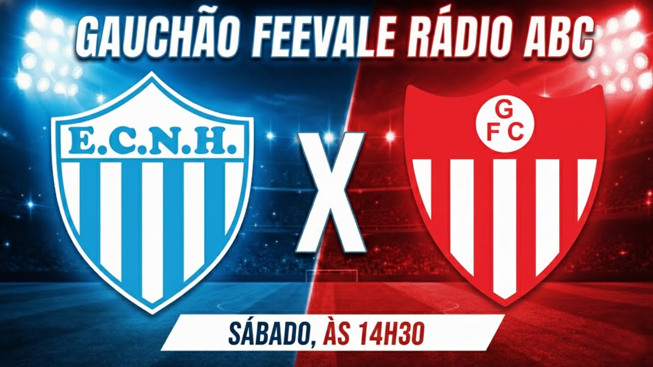 AO VIVO: GAUCHÃO FEEVALE RÁDIO ABC | 6ª RODADA: NOVO HAMBURGO x GUARANY