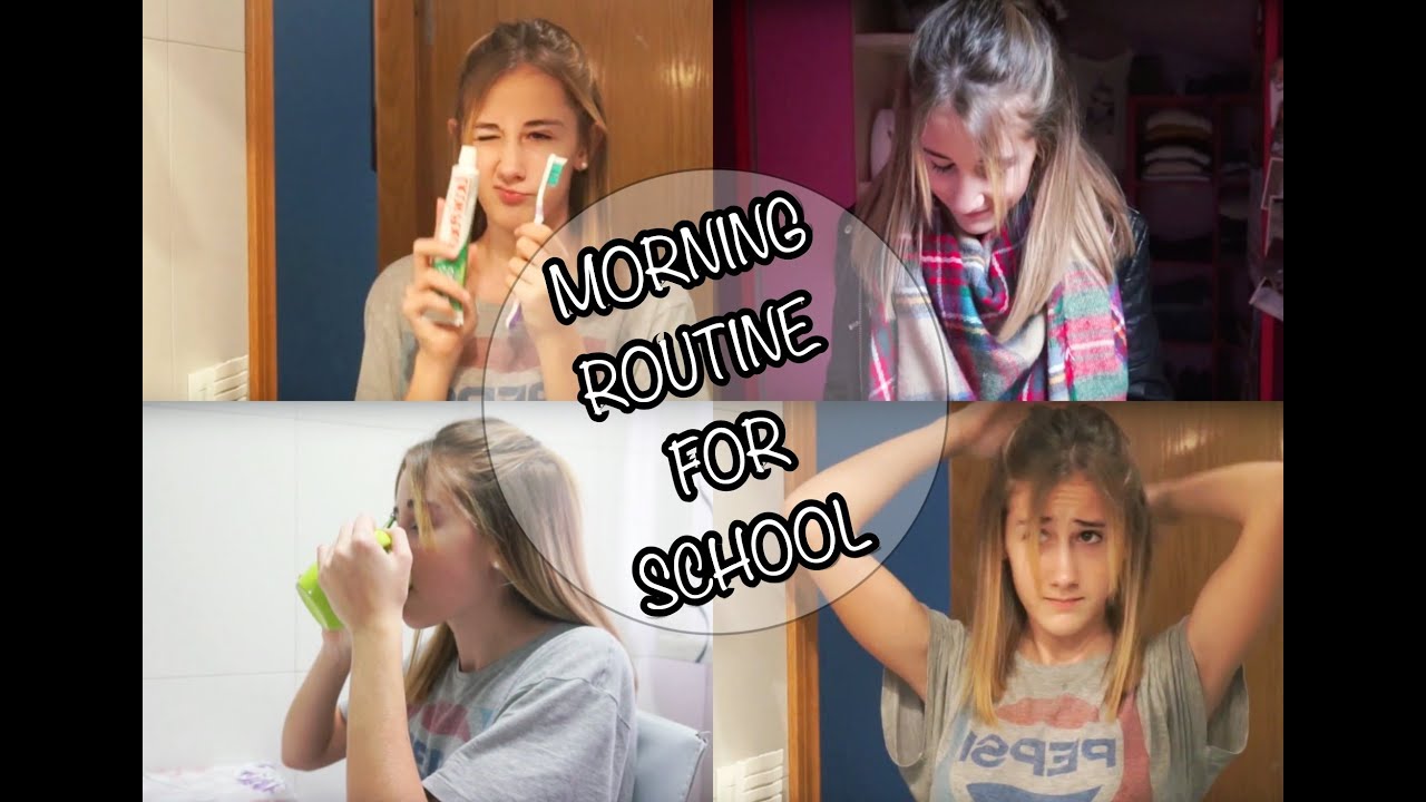 Morning ROUTINE for SCHOOL